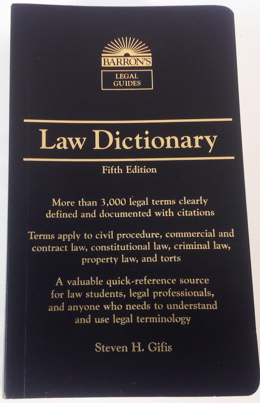 Law Dictionary (Barron’s Legal Guides)