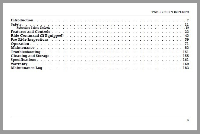 2023 Indian FTR R Carbon Owner’s Manual with Protective Covers