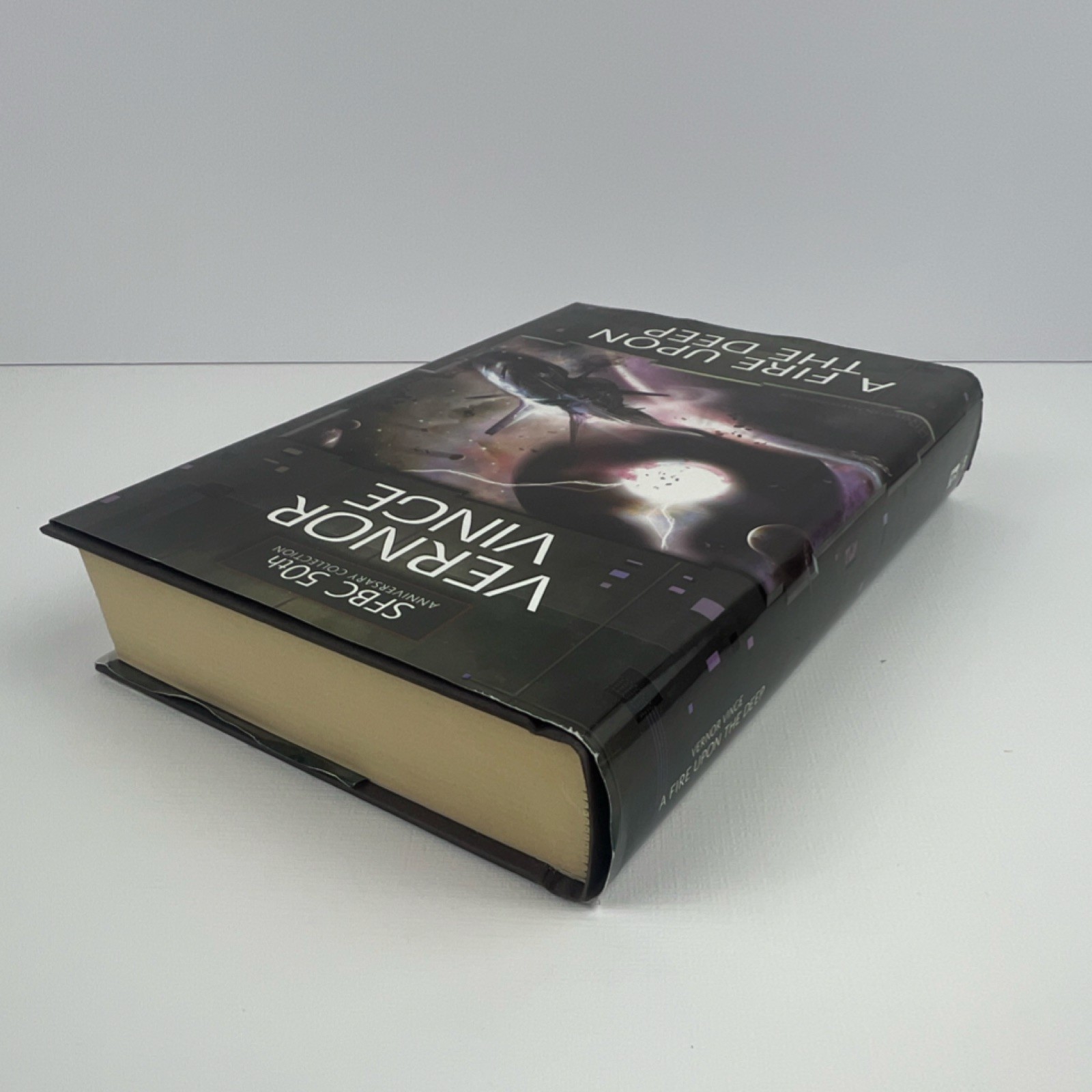 A Fire Upon the Deep Vernor Vinge SFBC 50th Anniversary Collection Hardcover DJ