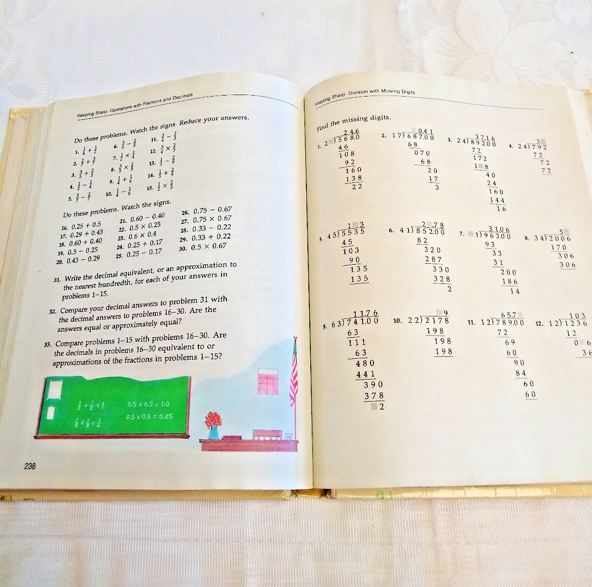 Open Court Real Math grade 6 – 436 pages Good Condition