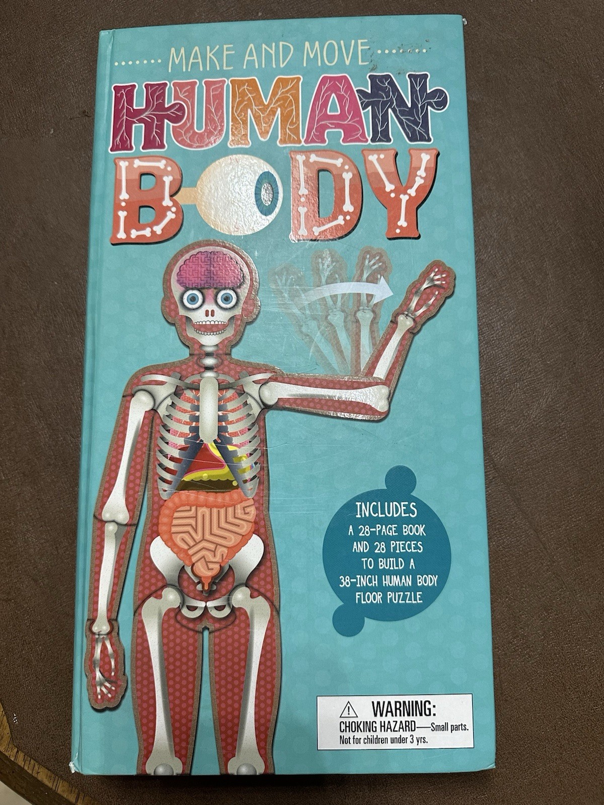 Make and Move: Human Body by Anita Ganeri (2015) All pieces included!!!