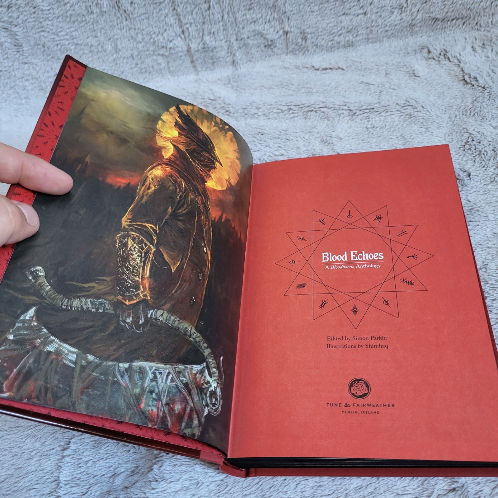 Blood Echoes: A Bloodborne Anthology by Tune & Fairweather Hardcover Book
