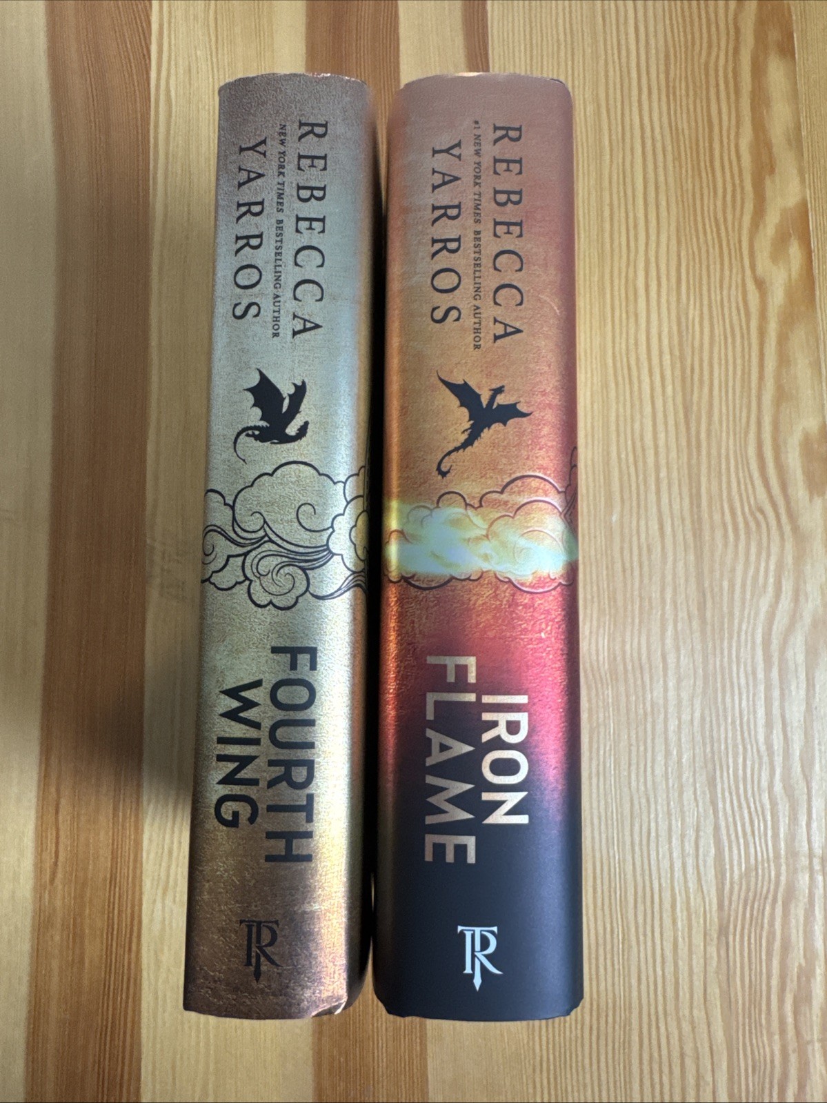 Fourth Wing Iron Flame Rebecca Yarros Hardcover Standard Edition Empyrean Set