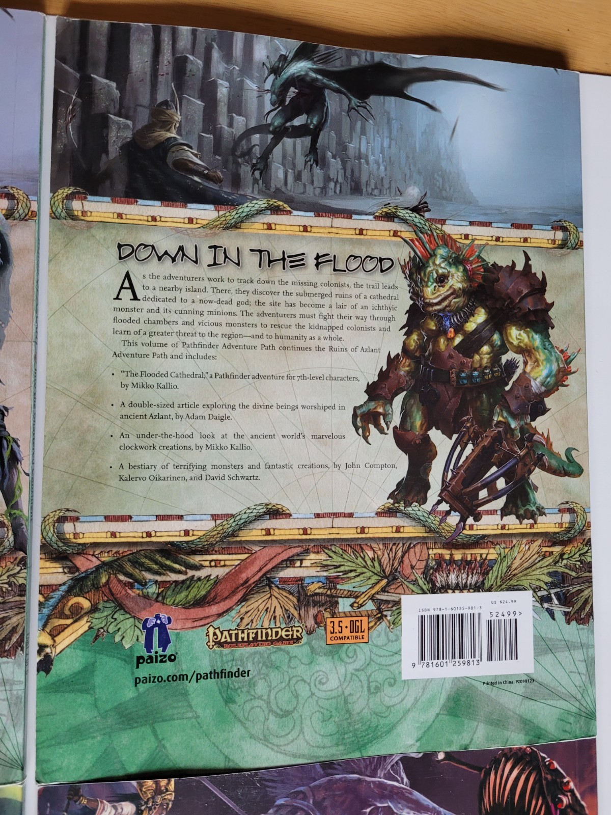 Pathfinder Adventure Path Ruins of Azlant #121-126 Complete Set 1,2,3,4,5,6 RPG