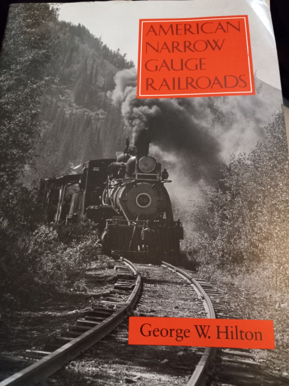 American Narrow Gauge Railroads by George W. Hilton, Paperback 580 pages, illust
