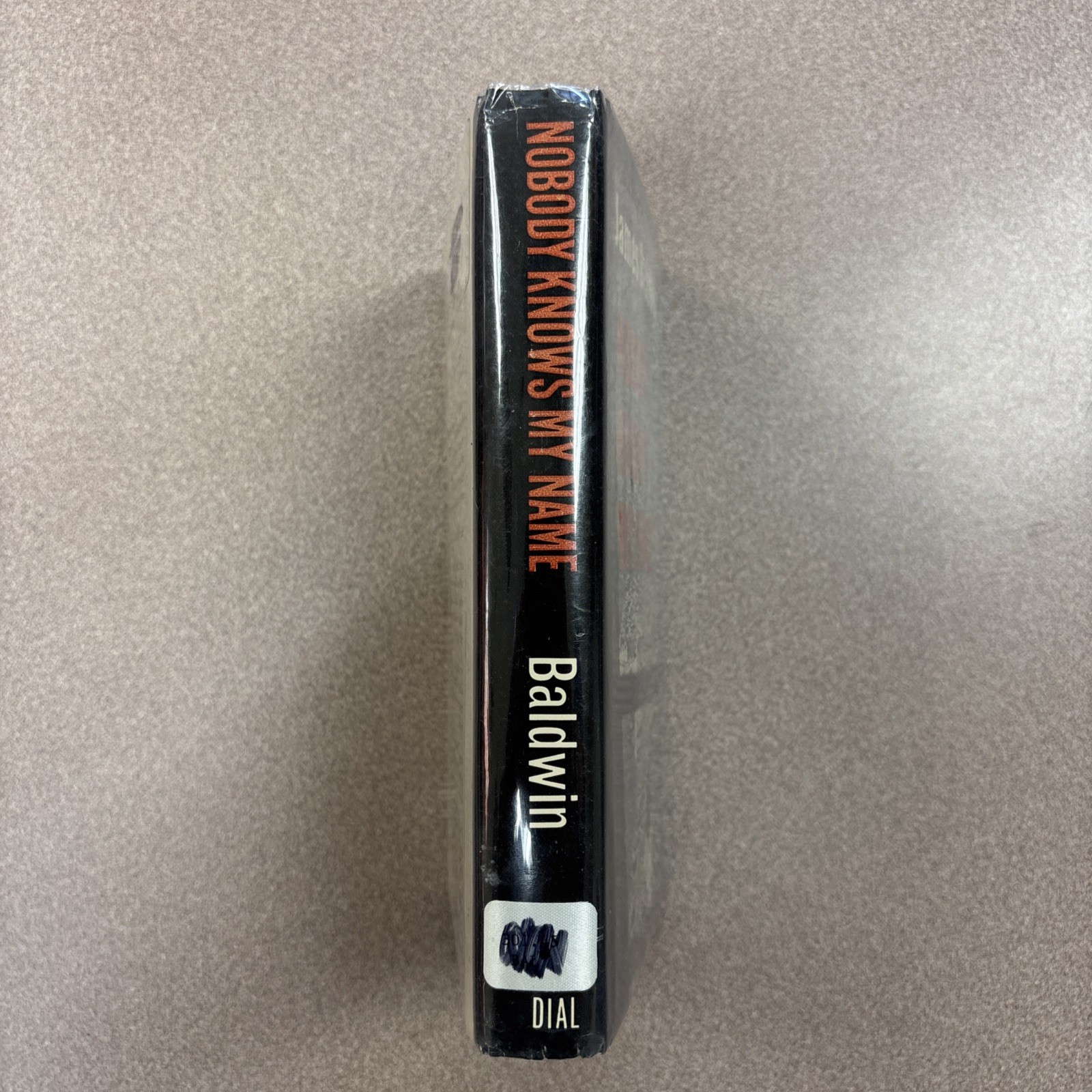 Nobody Knows My Name James Baldwin HCDJ Ex-Library Good 6th Printing 1967 Dial