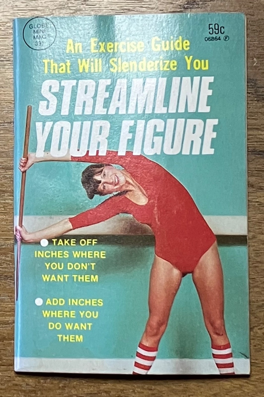 STREAMLINE YOUR FIGURE Globe Mini Mag 1981 mini pocket size booklet