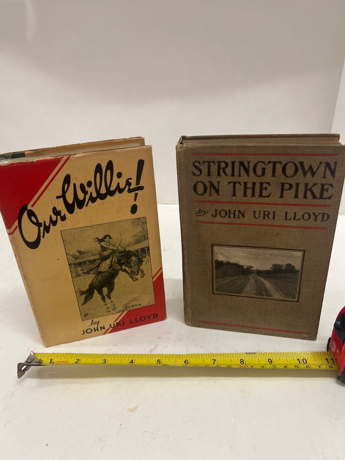 Lot of 2 John Uri Lloyd books “Our Willie” & “Stringtown on the Pike”