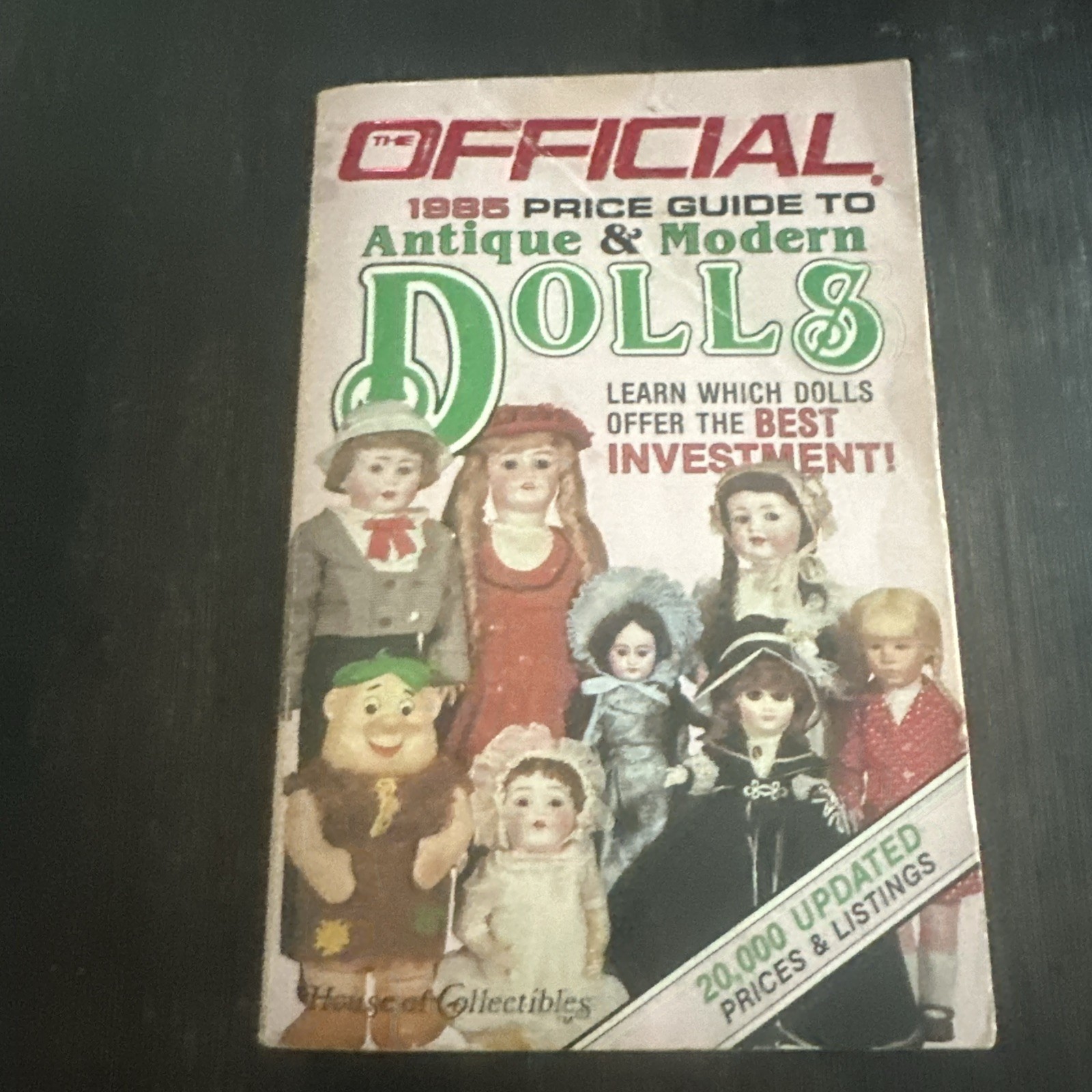 The Official Price Guide to Antique & Modern Dolls 1985 House Of Collectibles