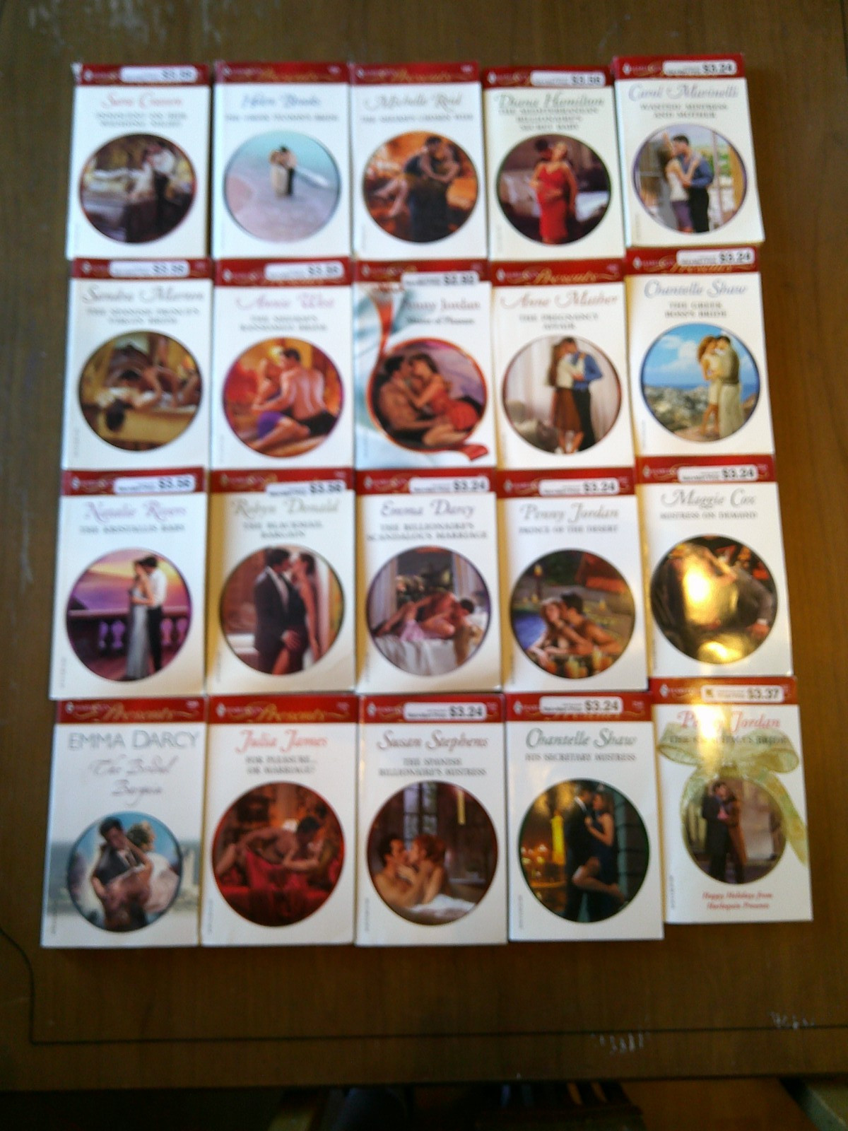 LARGE LOT OF 78 VINTAGE HARLEQUIN PRESENTS ROMANCE NOVELS Paperbacks Series PB