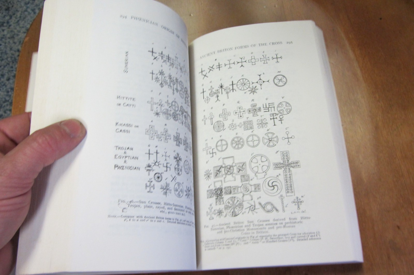Waddell Phoenician Origin of Britons Scots Anglo Saxons oop British Israel rare