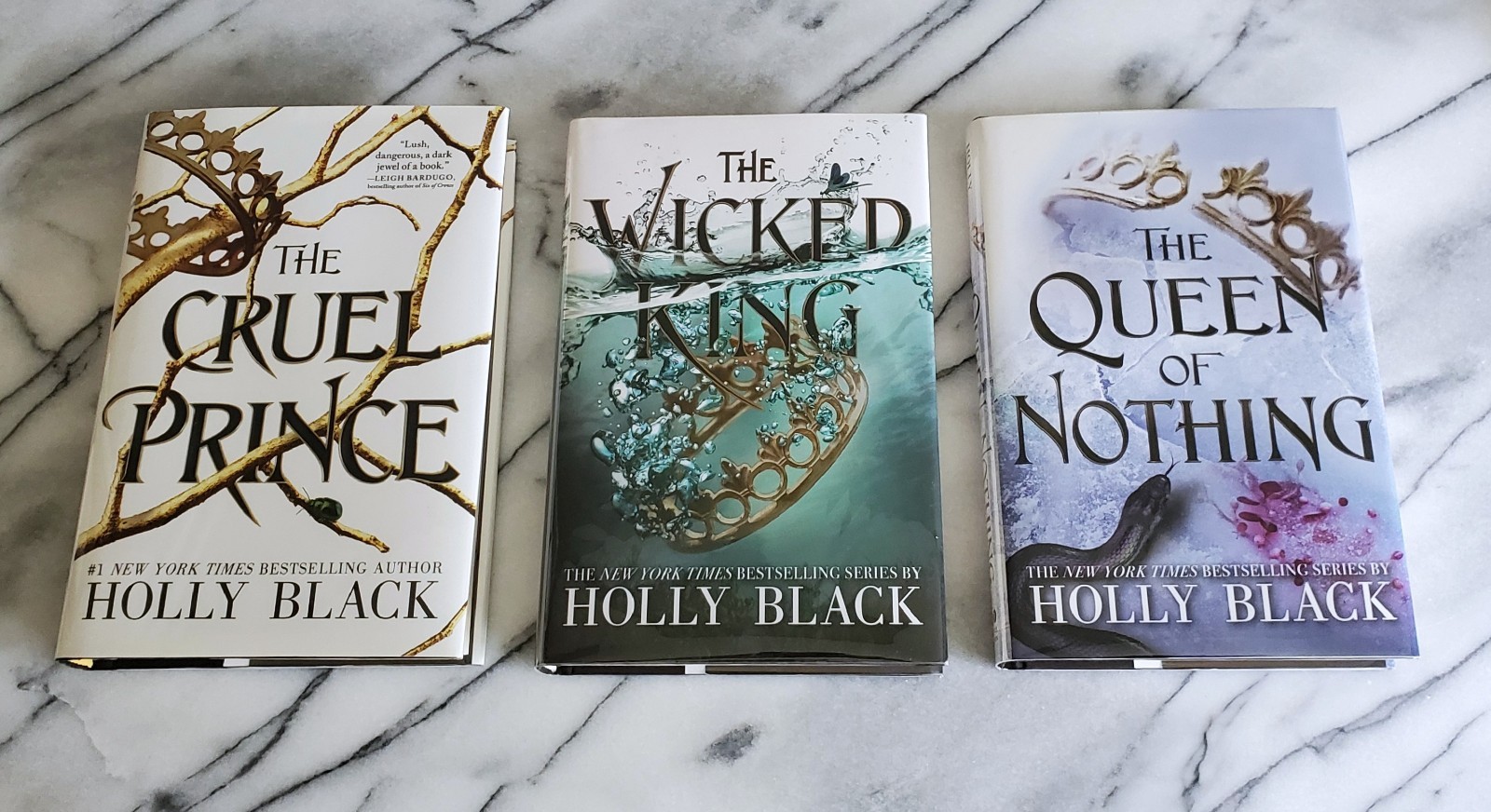 THE FOLK OF THE AIR Trilogy Holly Black (Prince, King, Queen) HC/DJ 1st Printing