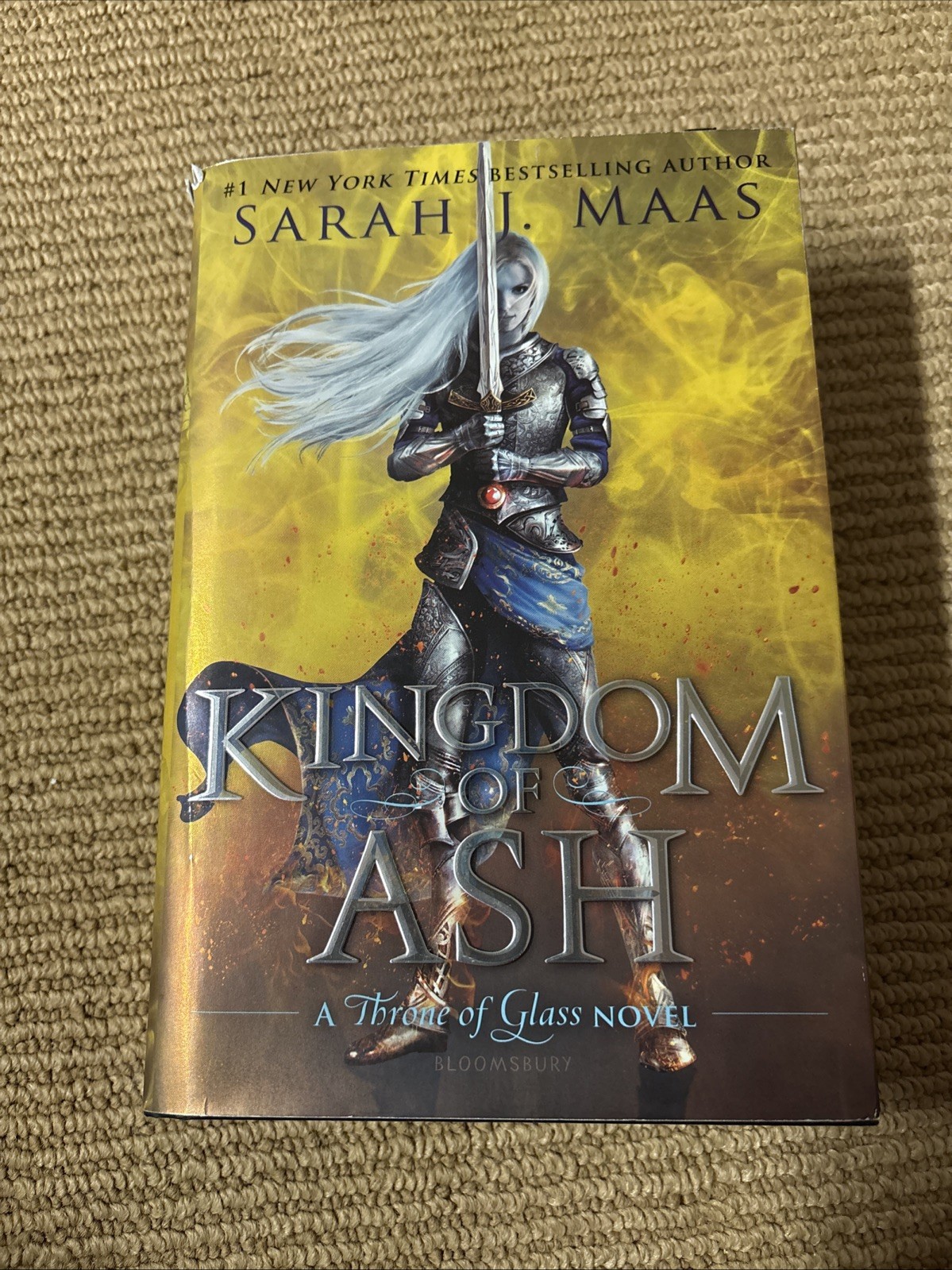 Kingdom of Ash by Sarah J. Maas Hardcover Original Cover OOP