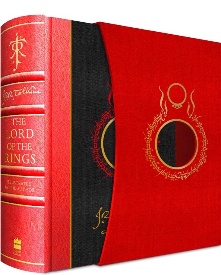 The Lord of the Rings Deluxe Illustrated by Author: A Fully Illustrated…