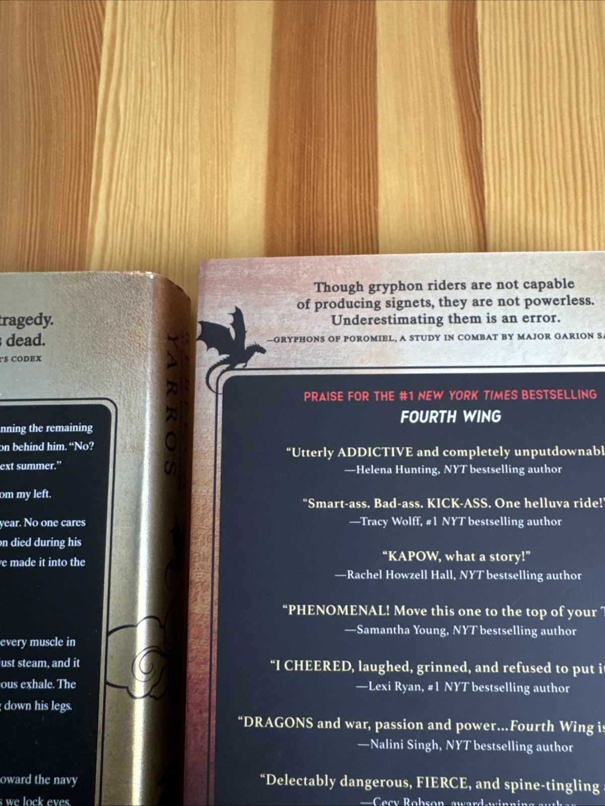 Fourth Wing Iron Flame Rebecca Yarros Hardcover Standard Edition Empyrean Set