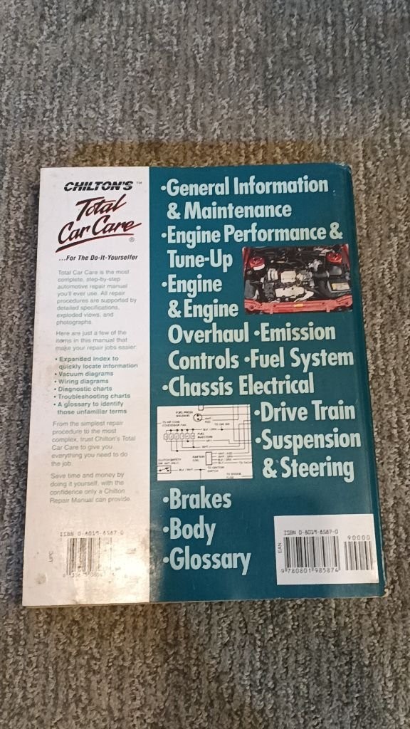 Chilton’s General Motors Cadillac 1967-89 repair manual Freeman 1994 PB VG