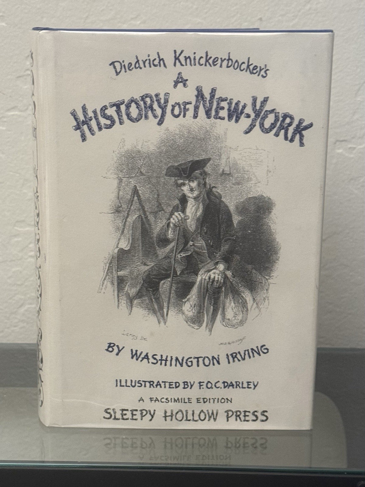 KNICKERBOCKER’S HISTORY OF NEW YORK by Washington Irving 1981 Hardcover/DJ