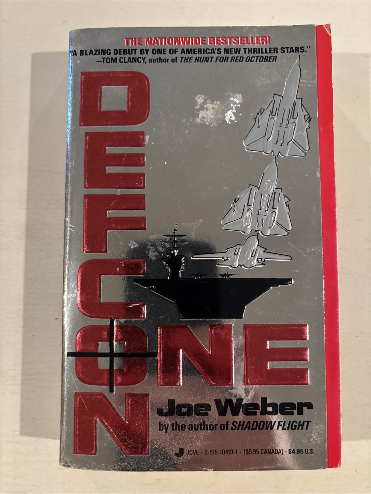 DEFCON ONE (Steve Wickham #1 ) By Joe Weber (1989) – PAPERBACK
