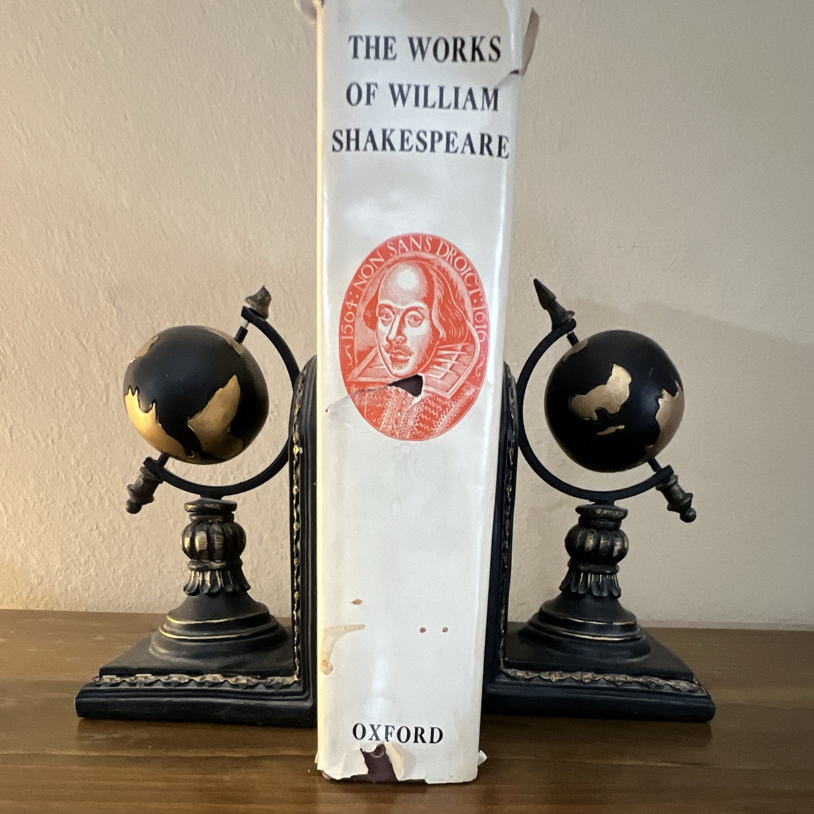 Works of William Shakespeare Oxford University Press Hardcover Dust Jacket Rare