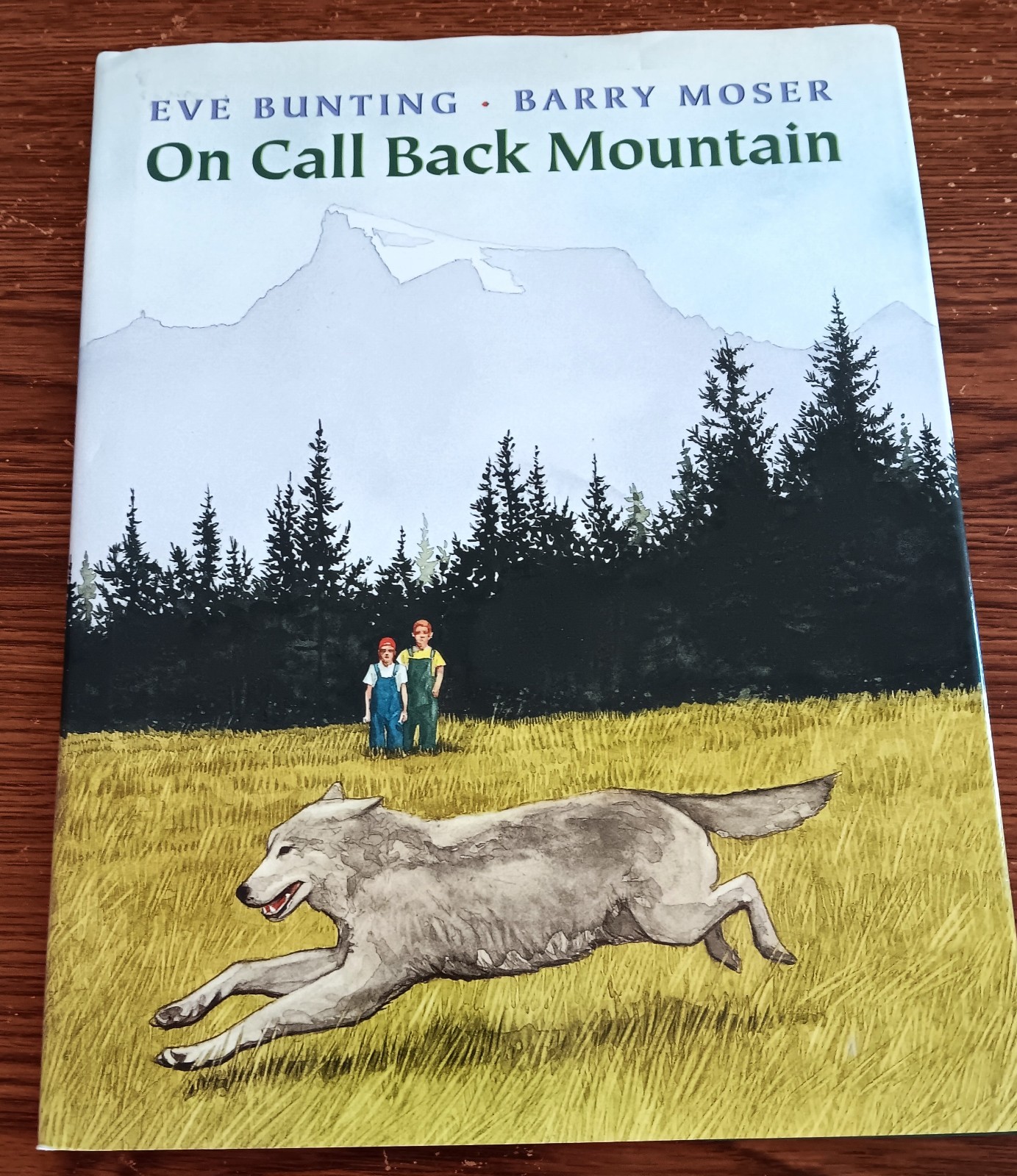 On Call Back Mountain Signed Eve Bunting & Barry Moser 1st Ed HB/DJ 1997 VG++
