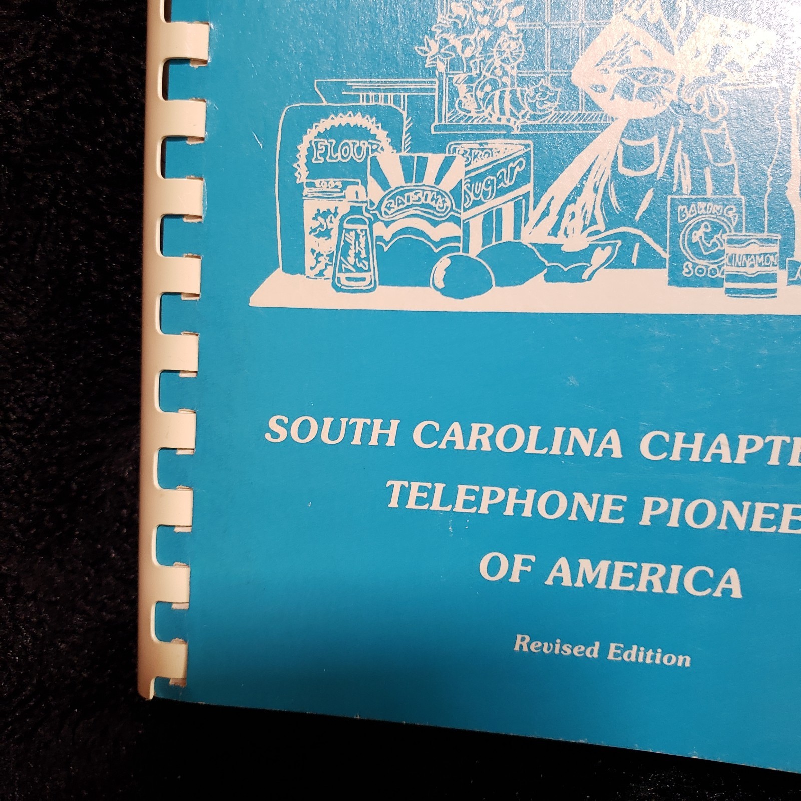 Secret Recipes of Telephone Pioneers Cookbook Chaper 1961 South Carolina 1982