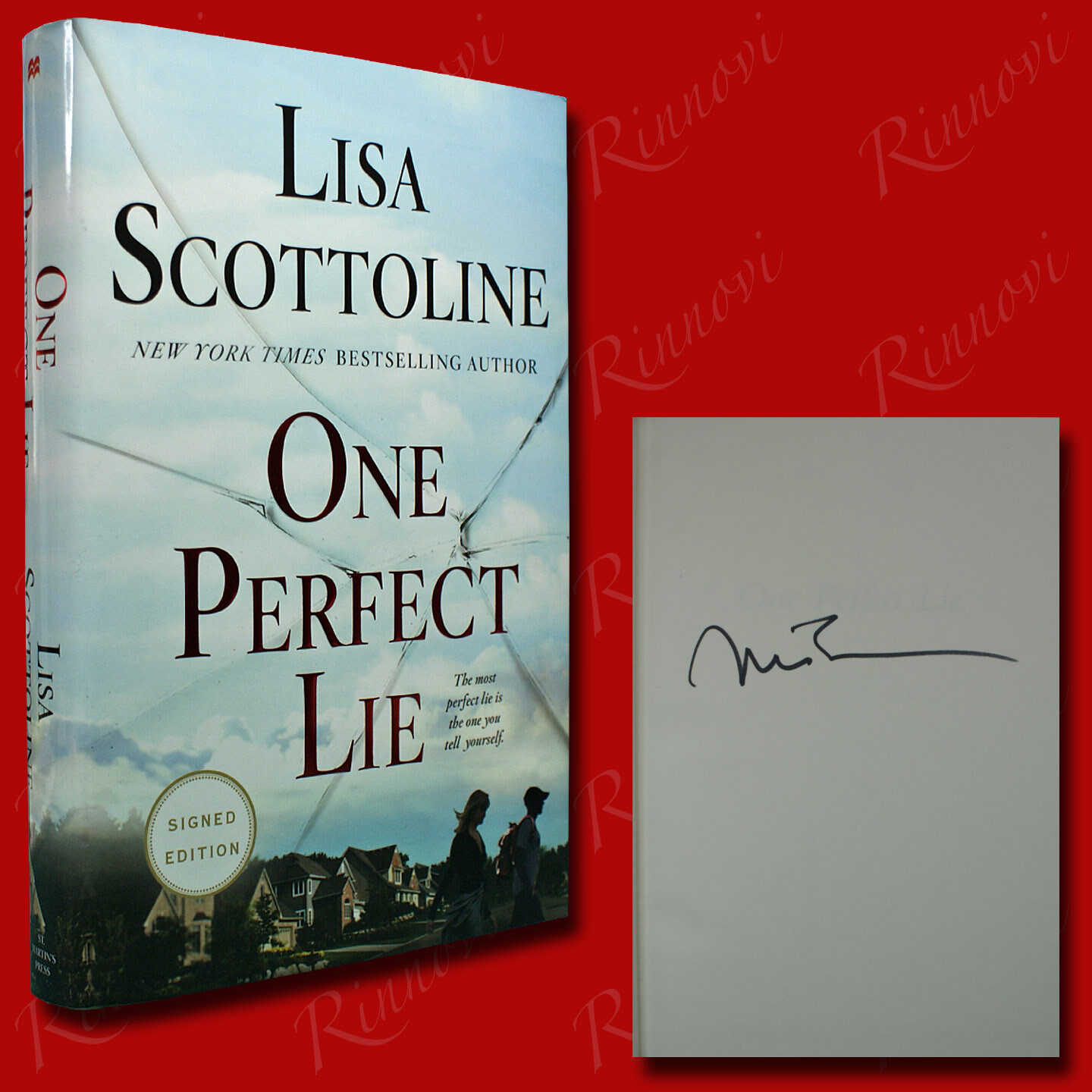 One Perfect Lie SIGNED Lisa Scottoline (2017,HC,1st/1st) BRAND NEW