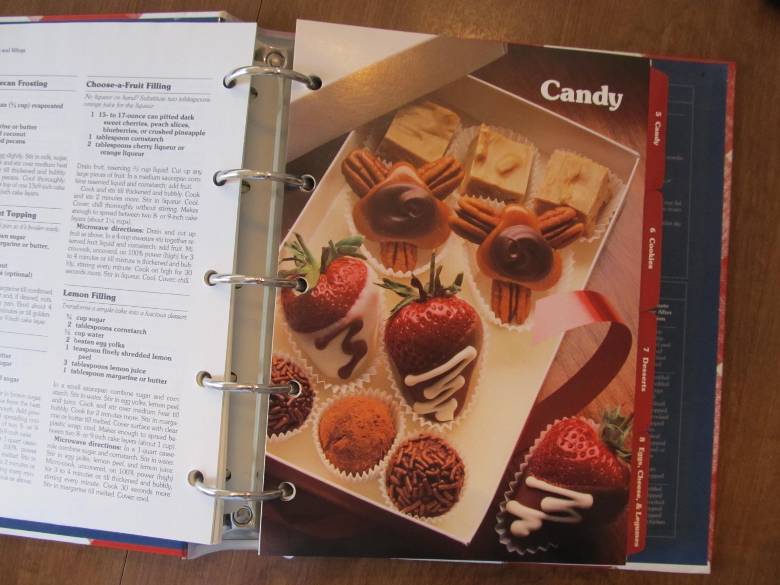 Vintage Better Homes and Gardens NEW COOK BOOK, 1989, Five Ring Binder 472 Pages