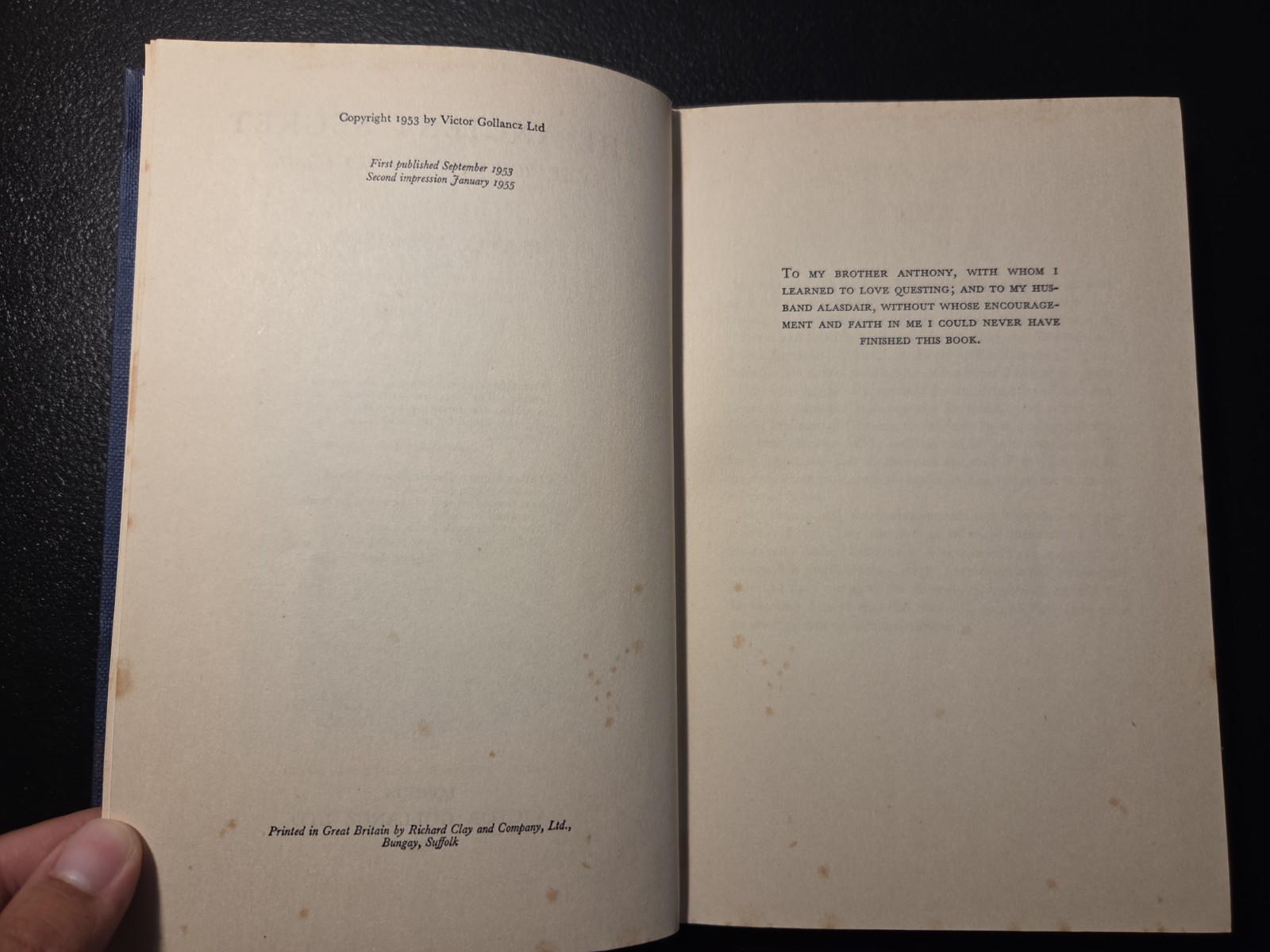 The Ancient Secret In Search of the Holy Grail 1955 by Flavia Anderson