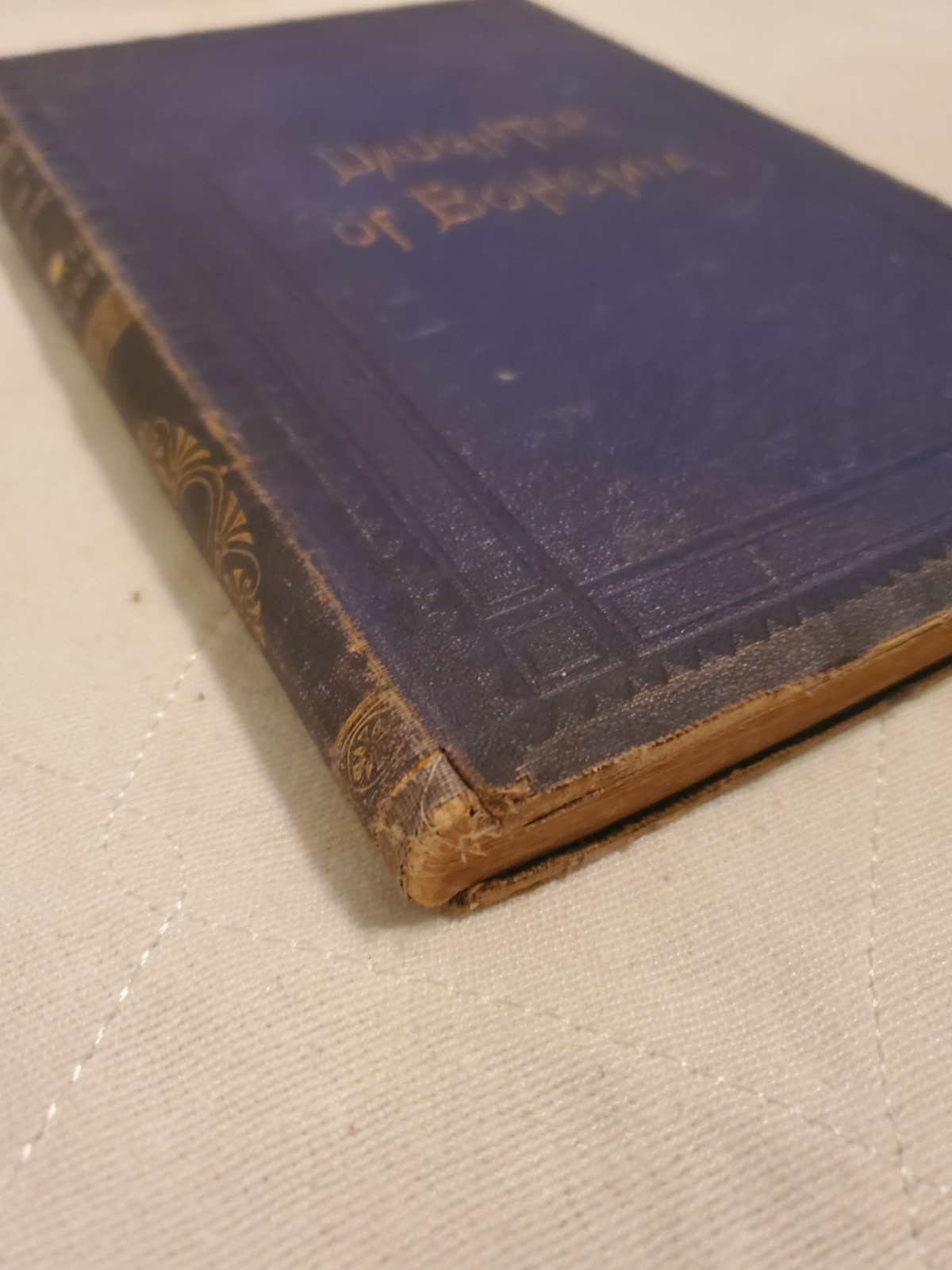 A Daughter of Bohemia Christian Reid 1874 A Novel Illustrated D. Appleton And Co