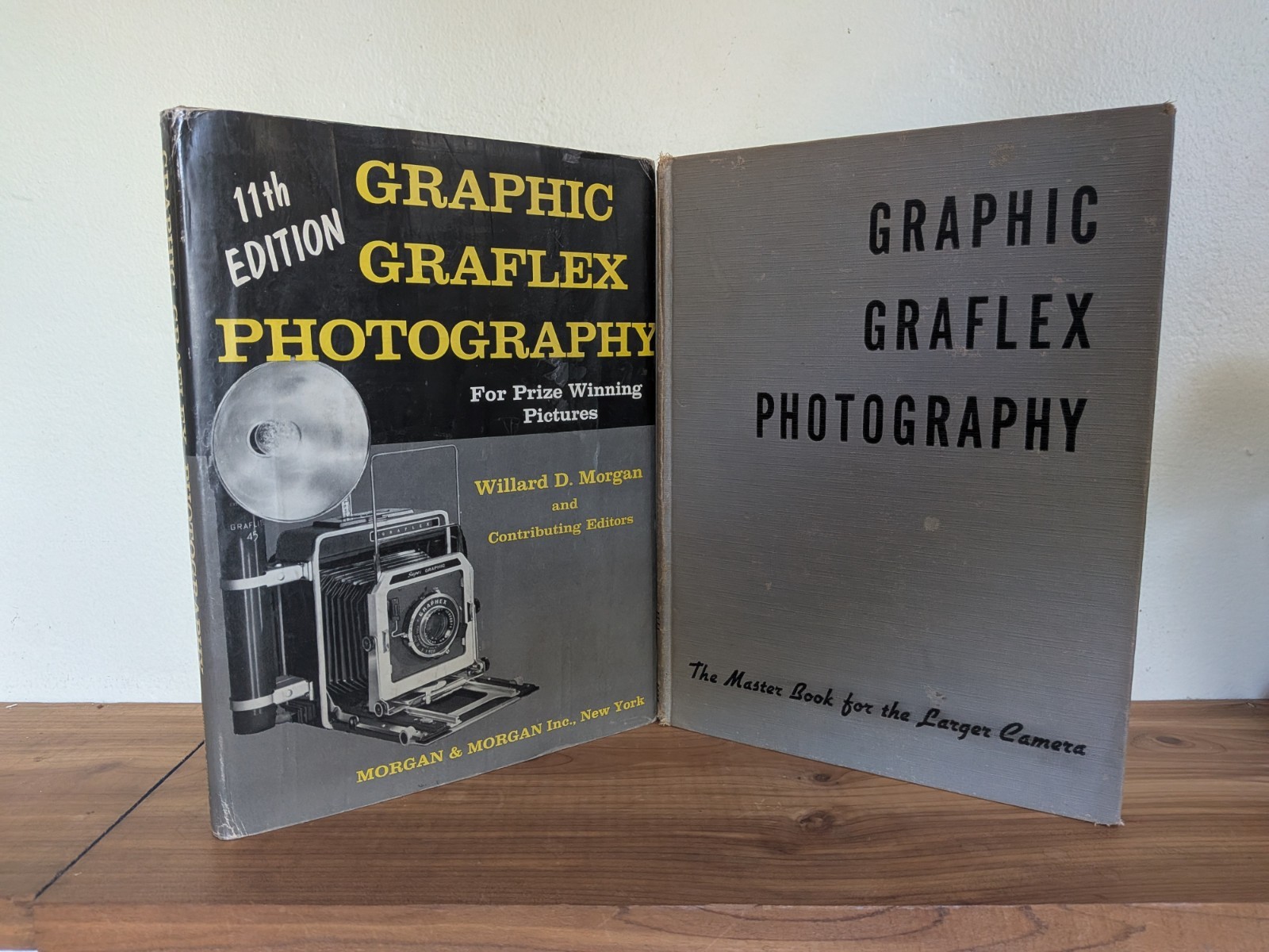 2x GRAPHIC GRAFLEX PHOTOGRAPHY Hardcovers – 8th + 11th Editions
