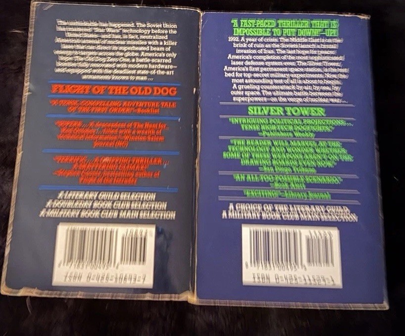 Lot of 2 Books/novels by Dale Brown ~ Paperbacks ~ normal wear ~ Free Shipping