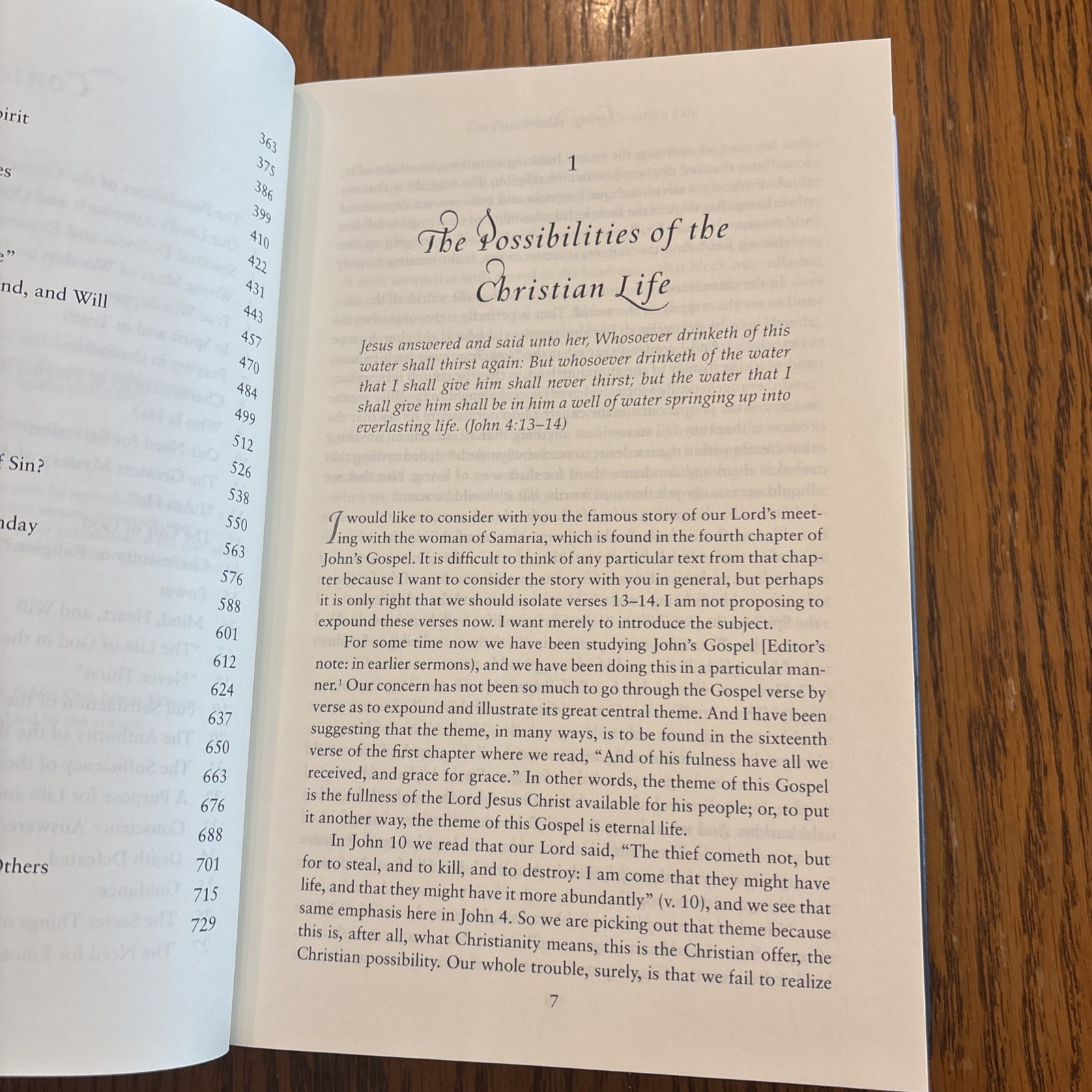 Living Water, Studies In John 4 By Martyn Lloyd-Jones HBDJ