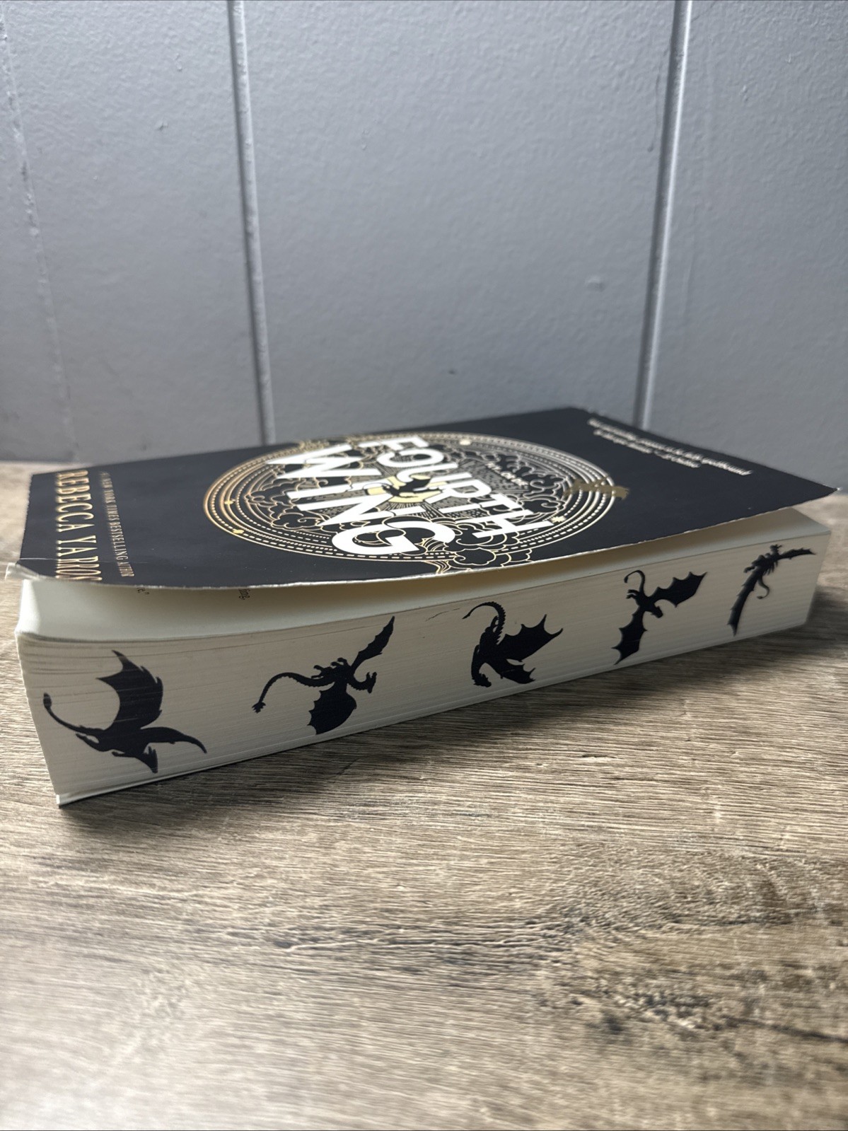 Fourth Wing Special Limited 1st Edition Paperback- Sprayed Edge