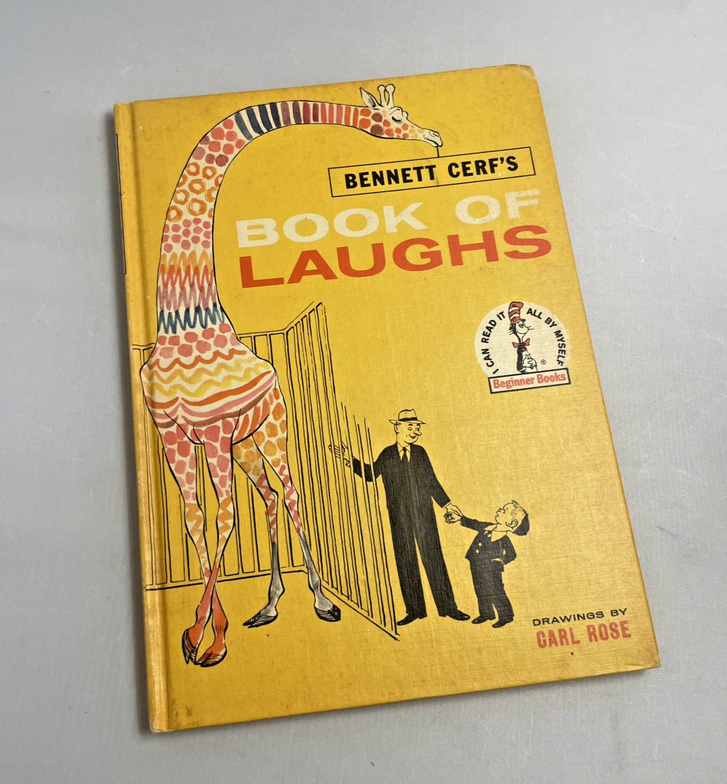 Vintage Bennett Cerf’s Book of Laughs 1959 Dr. Seuss Beginner Books Carl Rose