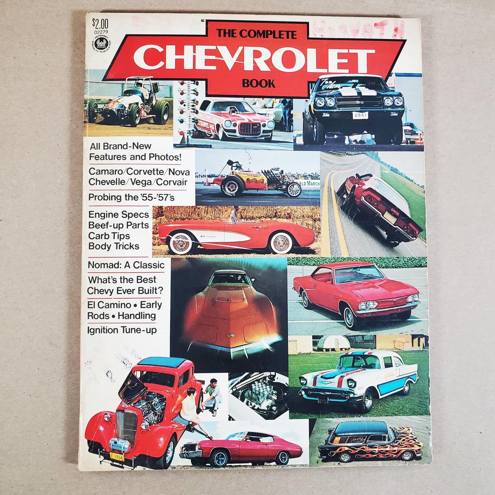 The Complete Chevrolet Book No. 2 1972 Petersen Publishing Vintage Car Magazine