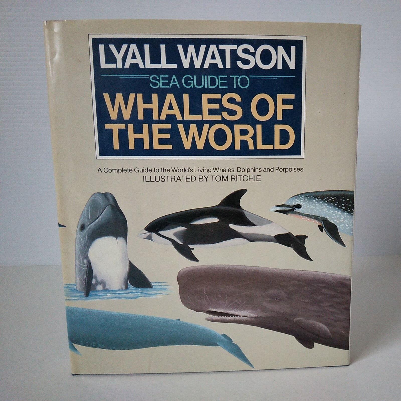 1981 “Lyall Watson Sea Guide To Whales Of The World”, EP Dutton 1st Ed. HC DJ VG