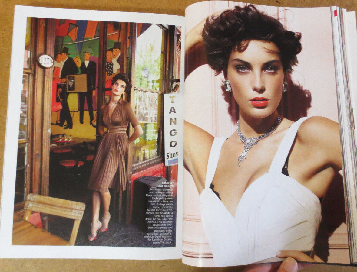 VOGUE Magazine Daria Werbowy – DANIEL CRAIG Natalia Vodianova FASHION 600 pages
