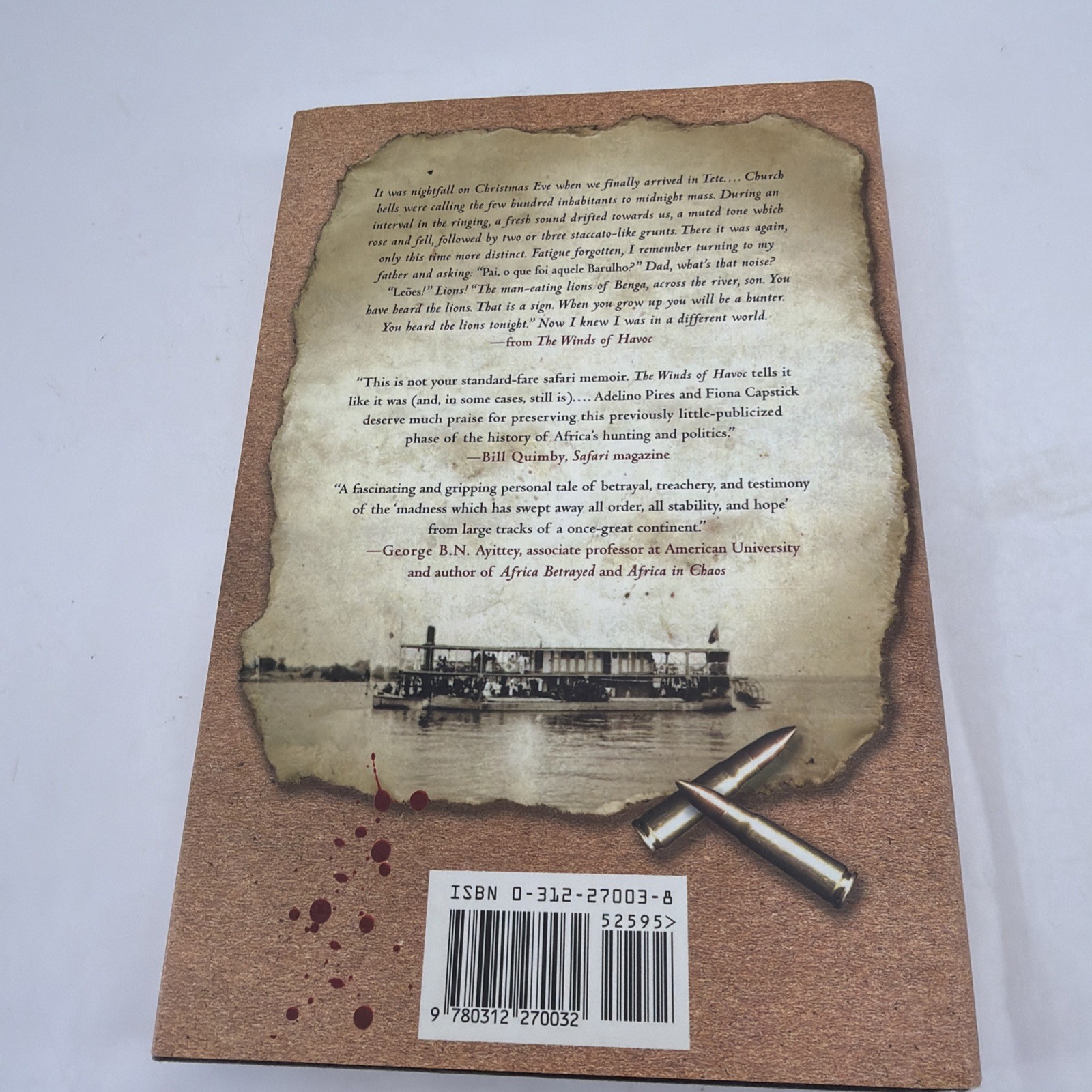 The Winds of Havoc: A Memoir of Adventure and Destruction in Deepest Signed