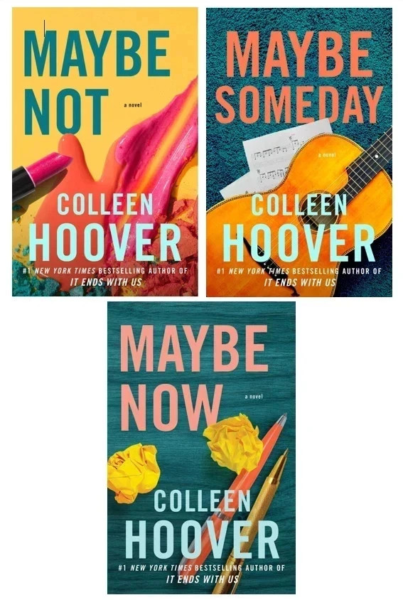 Maybe Someday 3 Book Series Collection Set By Colleen Hoover, Paperback