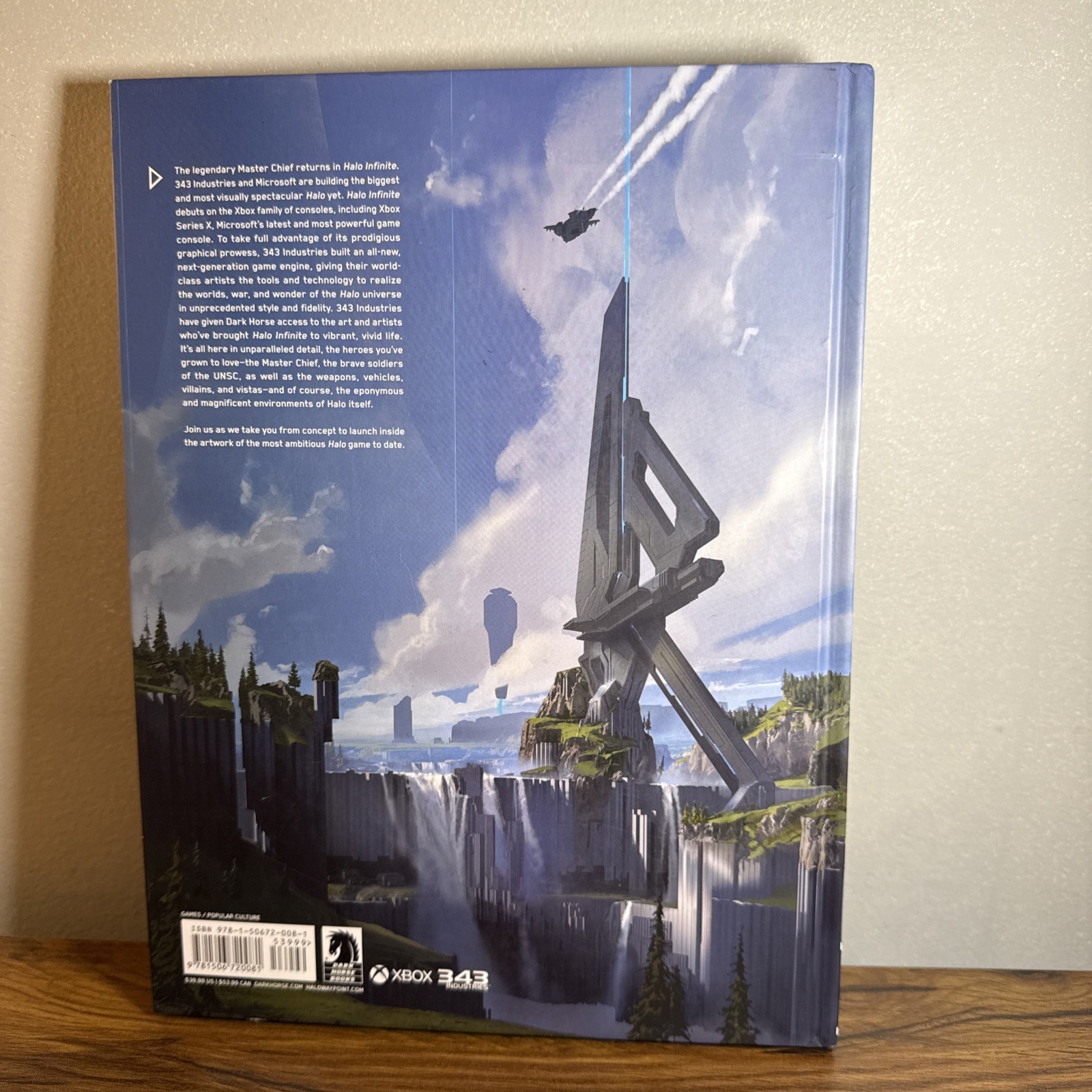 Art of Halo Infinite by 343 343 Industries and Microsoft (2021, Hardcover)