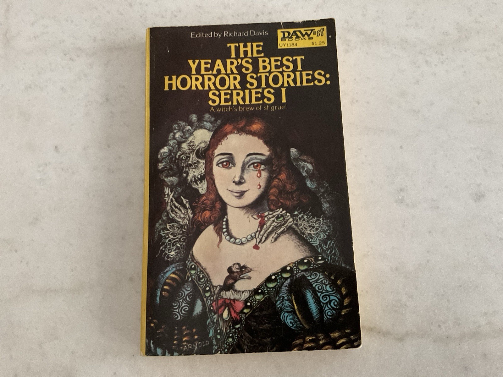 The Year’s Best Horror Stories Series 1 DAW 1972 paperback