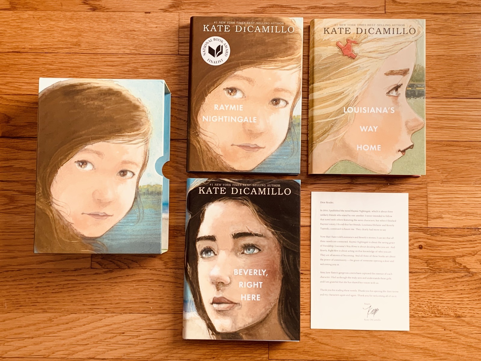 Raymie Nightingale Three-Book Collection – Kate DiCamillo – Box Set – 2019
