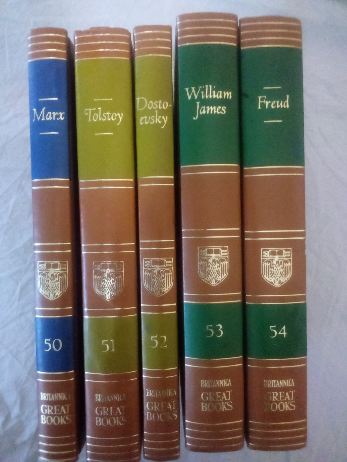 Great Books of the Western world 1952 Volumes 50 – 54