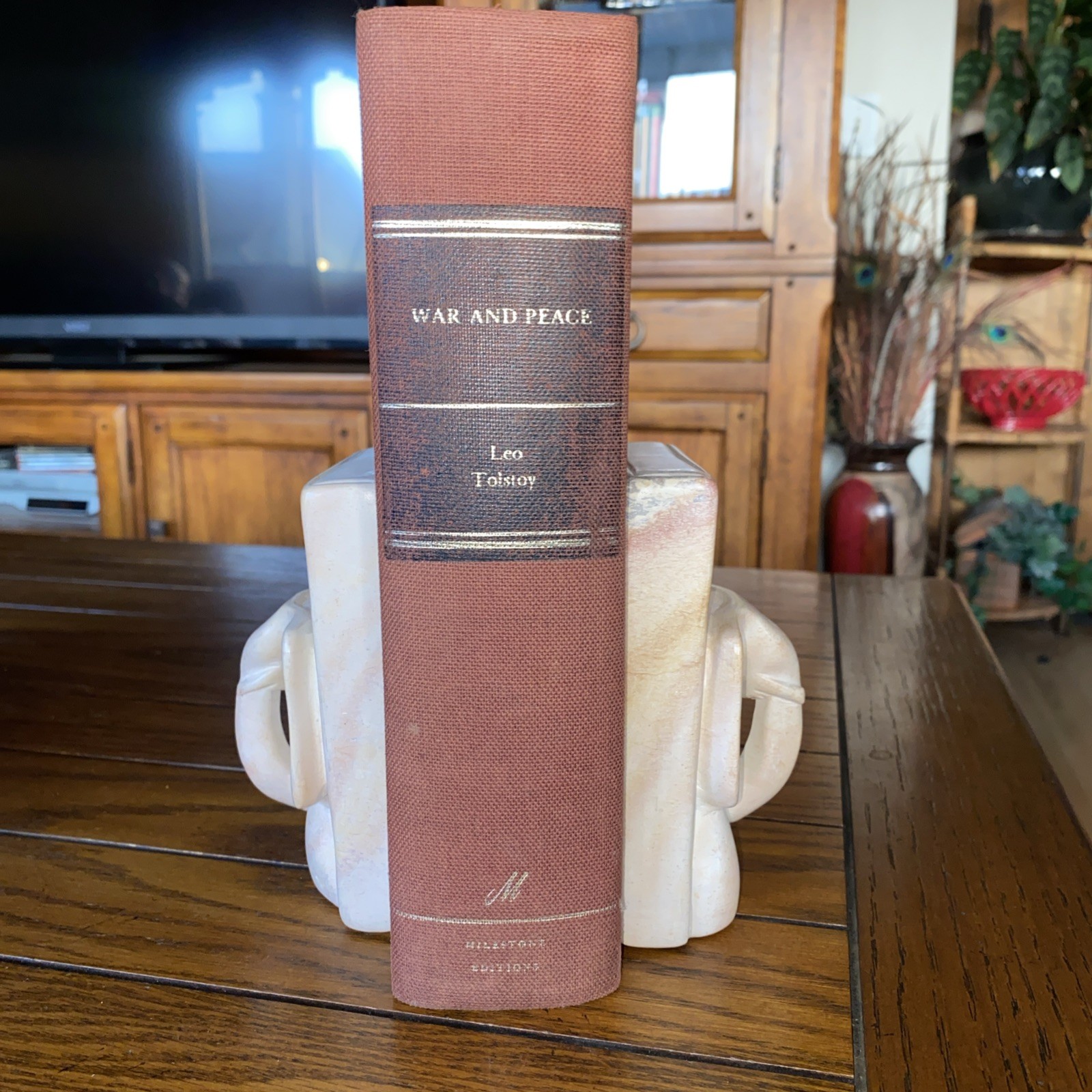 War And Peace by Leo Tolstoy HC Milestone Editions