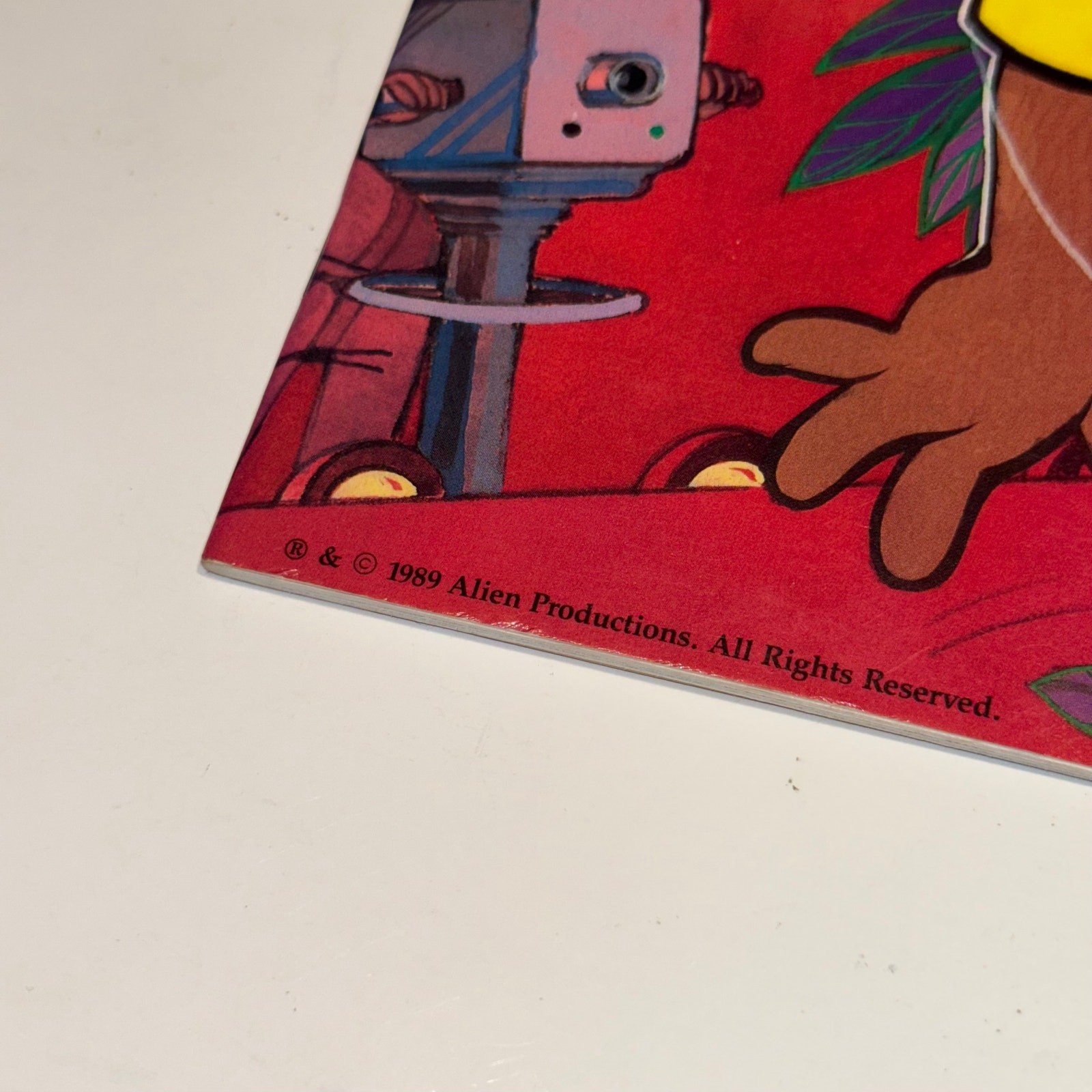 ALF Winner Take Alf 1989 Vintage Childrens Storybook Softcover Checkerboard HTF