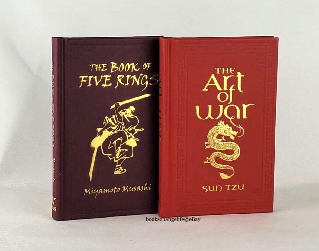 THE BOOK OF FIVE RINGS & ART OF WAR by Miyamoto Musashi & Sun Tzu Deluxe Edition