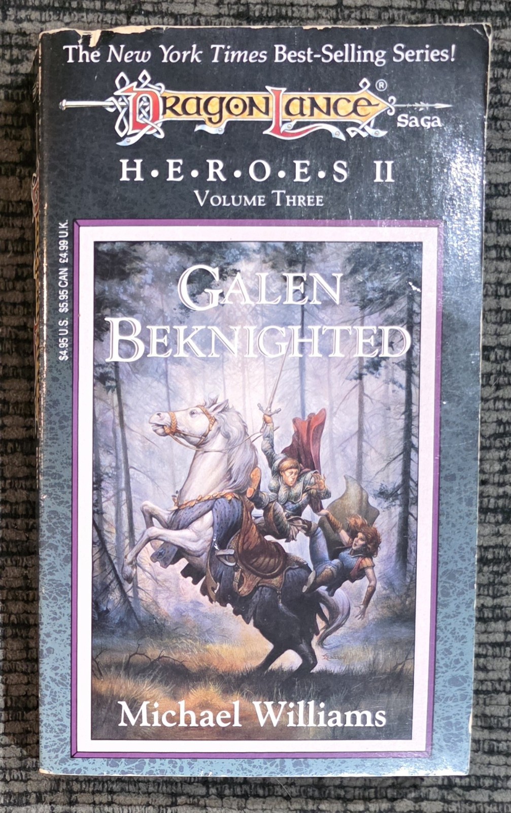 Galen Beknighted by TSR Inc. Staff and Michael Williams (1990, Mass Market)