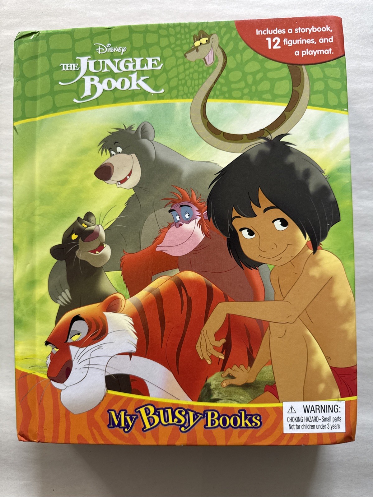 Disney The Jungle Book My Busy Book – book With 12 Mini Figures, and a Playmat