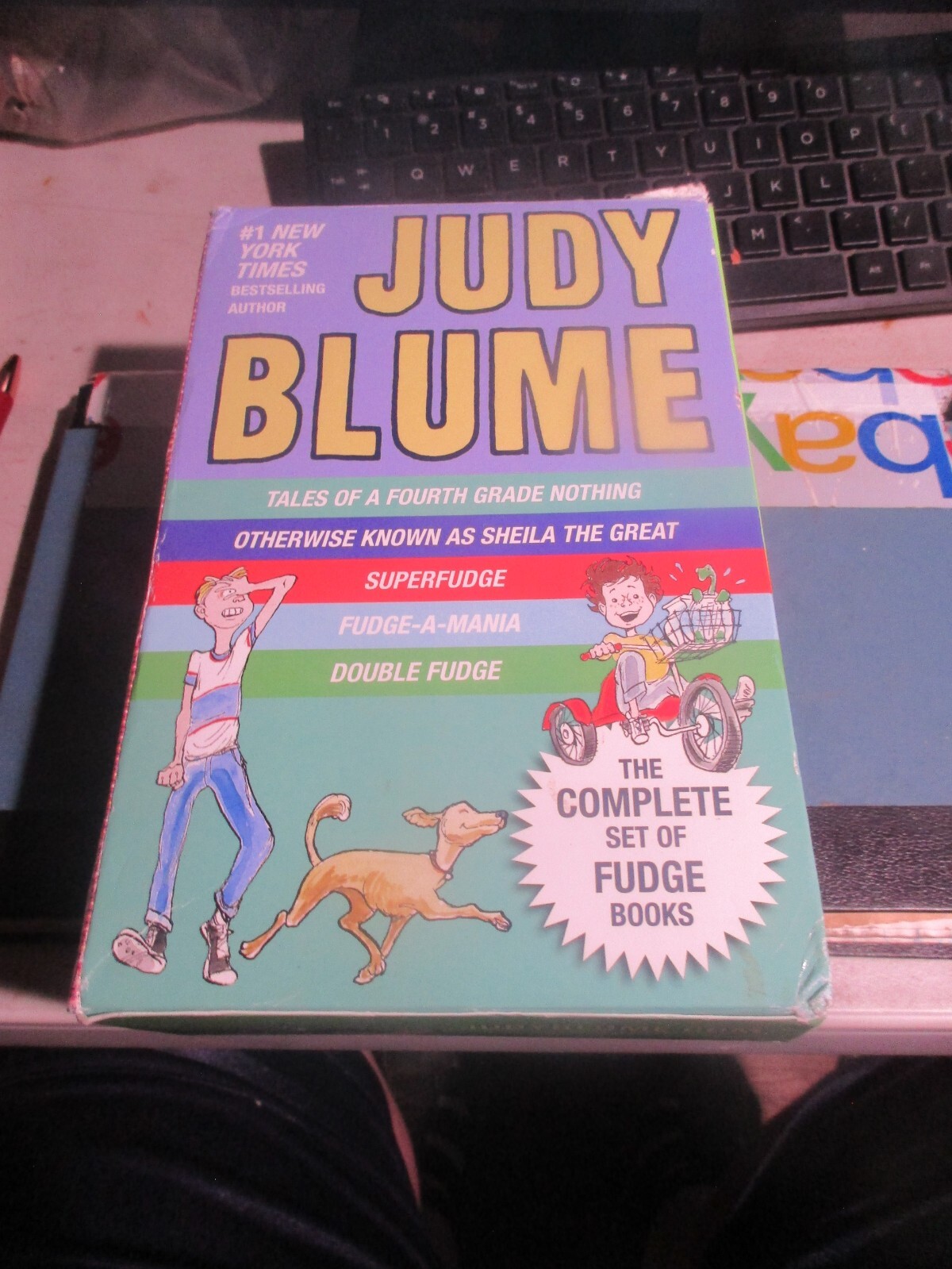 Judy Blume’s Fudge Box Set by Judy Blume (2007, Box or Slipcased / Digest Paperb