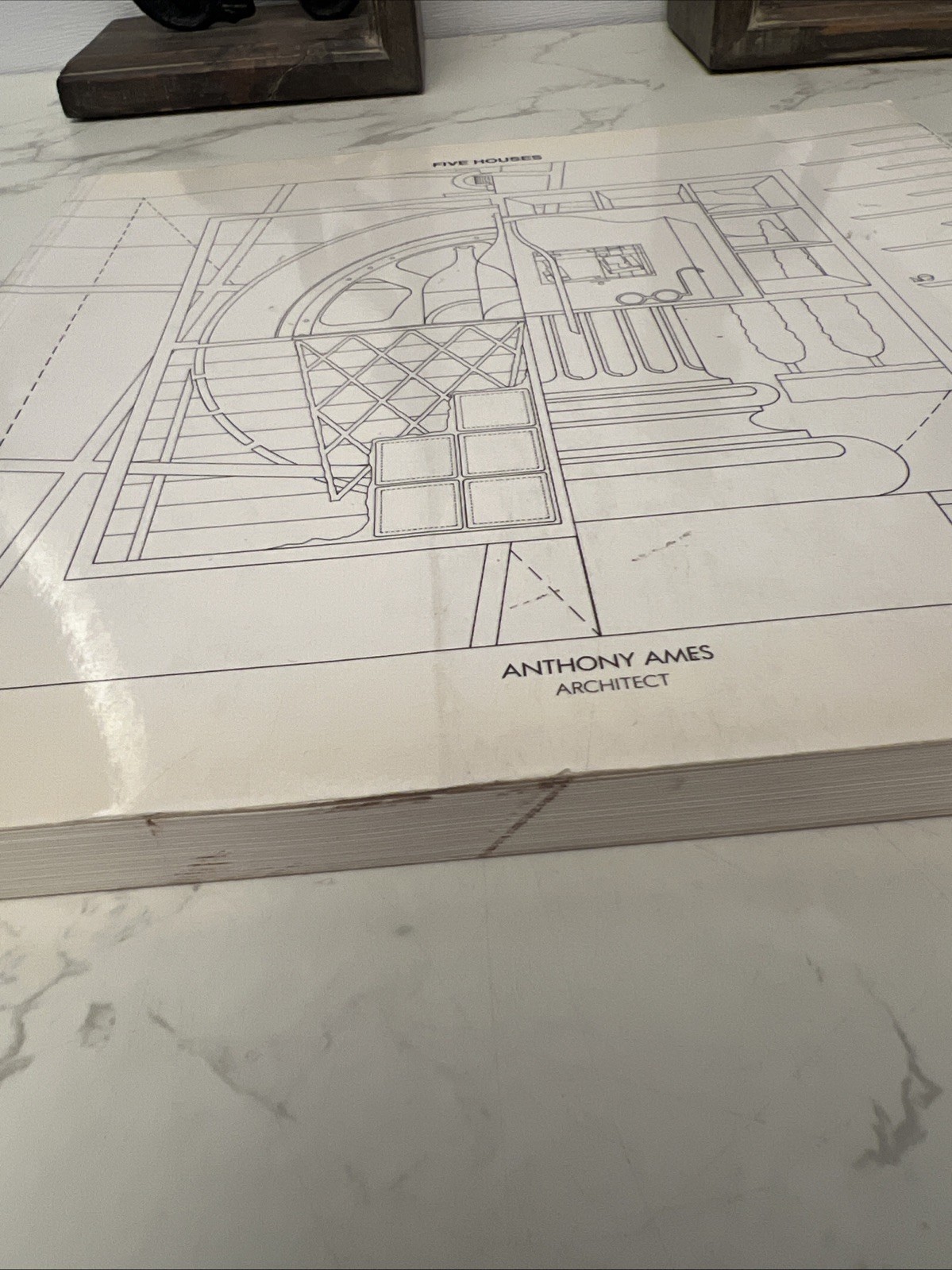Five Houses by Architect Anthony Ames 1976-1986(1987 Paperbound Limited Printing
